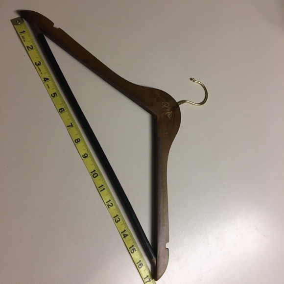 Monogrammed Mrs. Bridal Wedding Hanger Wooden Bride Gift - Picture 5 of 5